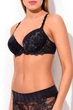 Бюстгальтер push-up Simone Perele 70B Серый (anthracite 829) (125476) - изображение 3