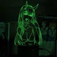 Світильник-нічник Bioworld Zero Two Милий у Франксі USB Різнокольоровий (27998) - зображення 3