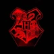 Світильник-нічник Bioworld Harry Potter Hogwarts USB Різнокольоровий (28002) - зображення 1