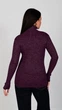 Гольф жіночий, з люрексом, фіолетовий, One Size (арт. 2509) - изображение 2