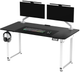 Biurko gamingowe ULTRADESK Uplift V2 Black/White (UDESK-UP-WTBB) - obraz 1