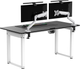 Biurko gamingowe ULTRADESK Uplift V2 Black/White (UDESK-UP-WTBB) - obraz 5
