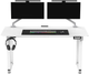 Biurko gamingowe ULTRADESK Uplift V2 White (UDESK-UP-WTWT) - obraz 3