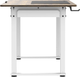 Biurko gamingowe ULTRADESK Uplift V2 Brown/White (UDESK-UP-WTOO) - obraz 10
