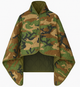 Одеяло тактическое кемпинговое с чехлом —Woodland Camo — 150 × 200 см KT7001008 — с кнопками для использования под пончо - изображение 2