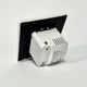 Розетка Folem RZ2-2С з висувними кабелями Type-C, портами Type-C і USB, швидке заряджання 20W PD3.0 QC3.0, внутрішня - Білий - зображення 8