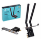 Беспроводной сетевой PCI-E адаптер TP-Link Archer TX55E Wi-Fi 6 2402 Mbps Bluetooth 5.2 Black - изображение 3