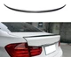 Спойлер AD_Plastik BMW 5 Series F10 M5 Style чорний глянсовий ABS пластик (В-72) - зображення 6