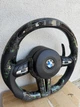 Руль из Кованого Карбона Зеленый BMW M + LED экран F-серия F15 F16 F20 F21 F25 F26 F30 F31 F32 F34 F35 F36 - изображение 2