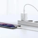 Зарядное Устройство Baseus Super Silicone PD Charger 25W (1Type-C) white - изображение 6