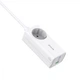 Зарядний Пристрій + Мережевий Фільтр Proove Power Strip PD-02 65W (2 Type-C + 1USB + 1AC) white - зображення 4