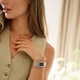 Жіночий Годинник Burker Watches Olivia Чорно-срібний - изображение 7
