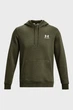 Чоловіче оливкове худі UA Essential Fleece Hoodie Under Armour XL 1373880-391 - изображение 5