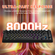 Игровая проводная магнитная клавиатура Attack Shark R82 / Проводное подключение / Magnetic Switch / Black - изображение 2