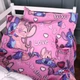 Простирадло MirSon Дитяче 110х160 см 17-0871 Stitch & Angel Pink Kids Time (2200012152256) - зображення 2