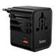 Адаптер сетевой HOCO Changer 3-port PD universal charger AC31 |1USB/2TypeC, PD/QC, 25W/3.4A| Black - изображение 1