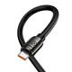 Кабель HOCO Type-C Joy charging data cable U143 |1.2m, 5A| Black - зображення 2
