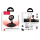 Утримувач HOCO Tower folding ring magnetic car holder (dashboard) H90 |4.5-7"| black-red - зображення 2