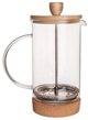 Чайник для заварювання кави і чаю Orion скляний Бежевий 1 л (8592381168674) - зображення 2