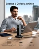 Мережевий зарядний пристрій Anker Charging Base для Anker Prime 100W, 2xUSB-C, 1xUSB-A, Pogo pin Black (A1902311) - зображення 5
