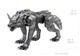 Металлический 3D конструктор Metal Earth Premium "Cyber Wolf" (PS2020) - изображение 7