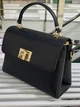 Сумка женская David Jones с клапаном черная CM6914 Black - изображение 2