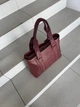 Сумка женская Davd Jones тоут бордовая на двух ручках CM7701 Windsorwine - изображение 6