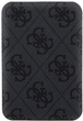 Powerbank Guess 4G Leather Metal Logo MagSafe 5000mAh 15W USB-C Black (3666339210571) - obraz 3