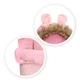 Зимний конверт в коляску MoMi Sleeping Bag Pink теплый спальный мешок в коляску для новорожденного, санки, автокресло, универсальный детский конверт на зиму с капюшоном, утепленный конверт-спальник для девочки, флисовый конверт в коляску - изображение 4