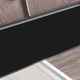 Плинтус ПВХ Cezar Masterline Black 9005 2,2 м - изображение 4