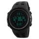Годинник наручний чоловічий Skmei 1251 All Black, 1251BK (12290) - зображення 2