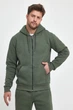 Кофта на замке спортивная флис Trend Collection 6164 хаки (HAKI) 2XL - изображение 4