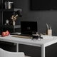 Письмовий стіл Brevity Loft mid 900х750х670 Білий діамант/Білий метал (GATB02010000010) - зображення 2
