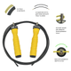 Скакалка скоростная для кроссфита UP & FORWARD Speed Rope PRO+ 3 м Желтый (1494610016) - изображение 3