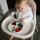 Мисочка на три секции силиконовая с присоской BabyOno зелёный - изображение 5