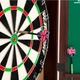 Набор для игры в дартс с кабинетом 45см сизаль Winmax Kings Head 6 дротиков - изображение 5