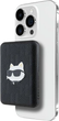 УМБ Karl Lagerfeld Choupette Head Pin MagSafe 5000 mAh 15W Black (KLPB5FPGKSCHHK) - зображення 1