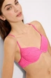 Верх купальника с уплотненной чашкой Ysabel Mora 44B Розовый неон (Neon Pink) (115992) - изображение 4