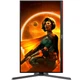 TFT 27' AOC Q27G3XMN/BK, MiniLED QHD IPS, 180Hz, 1ms, 2xHDMI, DP, HAS, Pivot, чорно-червоний - изображение 9