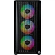 Корпус Montech X5M, Black, Mid Tower, без БЖ, для Micro ATX / Mini ITX, 1xType-C / 1xUSB 3.0 / 1xUSB 2.0, макс. CPU - 165 мм / GPU - 405 мм, 4x120 мм ARGB, бічна панель із загартованого скла - изображение 3