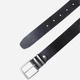 Pasek męski skórzany Cross Jeans 0567K-020 100 cm Czarny (8697319769340) - obraz 3