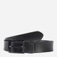Ремінь чоловічий з натруальної шкіри Cross Jeans 0569K-020 95 см Чорний (8697319769456) - зображення 1
