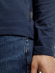 Лонгслів чоловічий Cross Jeans 16034-001 M Темно-синій (8697319806748) - зображення 4
