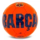 Мяч футбольный Барселона Ballonstar Barcelona 7961 размер №5 Orange-Deep Blue - изображение 1