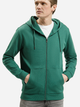 Bluza męska rozpinana streetwear z kapturem Cross Jeans 25503-479 M Zielona (8697319721010) - obraz 1
