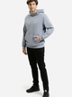 Худі чоловіче Cross Jeans 25508-005 S Светло-сіре (8697319807301) - зображення 3