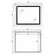 Зеркало Qtap с LED-подсветкой Touch антизапотевания цветовой регулировки для ванной комнаты (601307) - изображение 2