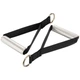 Ручки для эспандера и тренажера Aluminum Handles SP-Sport 4770 комплектация 2шт Black-Silver - изображение 2