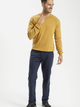 Джемпер чоловічий Cross Jeans 34228-026 XL Жовтий (8697319196139) - зображення 3