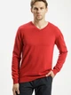 Pulower męski Cross Jeans 34229-529 L Czerwony (8697319062557) - obraz 1